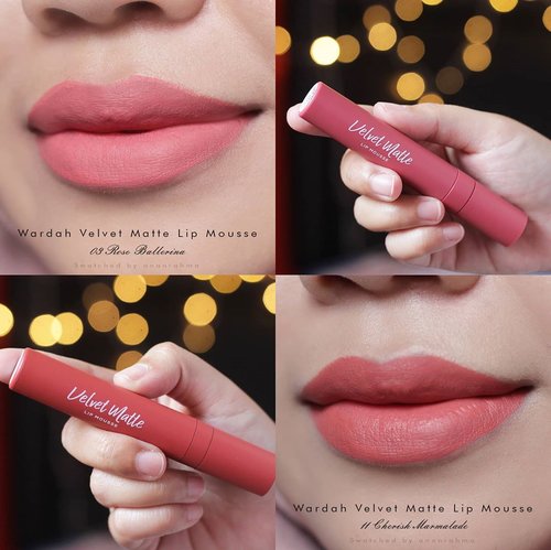 Sudah coba velvet matte lip mousse dari @wardahbeauty?
.
.
#clozetteid #makeup #lip #lipswatch #liptint #lipcream #wardahbeauty #wardahlipcream #lipmatte
