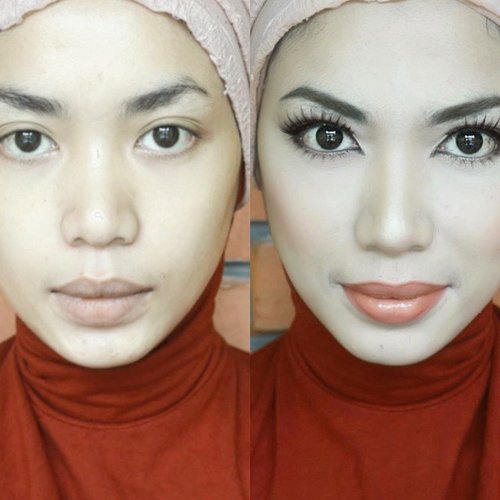 Before and After. The video now available on my youtube channel. 
https://m.youtube.com/watch?v=OL2BygvJqPE

#clozetteid #motd #makeupindonesia3 #makeup #makeupindonesia #mua #cotw #makeuptutorial #wardah #silkygirl