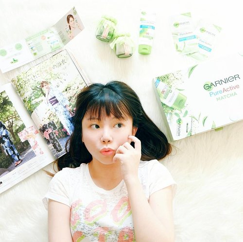 Did you know that Matcha (抹茶) has 137 times more antioxidant properties than regular green tea?

It contains an abundance of potent antioxidants, especially catechins that helps to fight inflammation and promote cell repair. Only if all the goodness of matcha could also be enjoyed by your skin... .
.
@garnierindonesia then came up with the newest Pure Active variants: Matcha series! With the newly matcha-infused facial foam and clay mask, fighting the overproduction of sebums, acne, & blackheads can't be any easier 😉🍵⭐ .
.
Head up to my blog now for detailed review of the new facial foam and clay mask. Link on bio as always ♡

#garnierindonesia 
#garnierID
#clozetteid 
#matchainaja 
#matchamodeon
#matcha
#抹茶
#スキンケア
#コスメ
#garnier
#garniermatcha 
#claymask
#skincarereview 
#skincarejunkie 
#instadaily
#beautyblogger 
#bblogger
#indonesiabeautyblogger