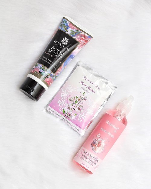 These producst (Body Scrub, Body Wash, Body Mask) review from @azarineofficial is up on my blog (castleindeair.blogspot.com)!
-
#clozetteid #indonesianbeautyblogger #surabayabeautyblogger #azarinespacosmetics