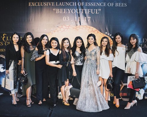 A few day ago attended @valmont.indonesia Exclusive Launching of Essence of Bees “Beeyoutiful” 🐝Thank you @wulanwu for inviting! 🐥 #clozetteid