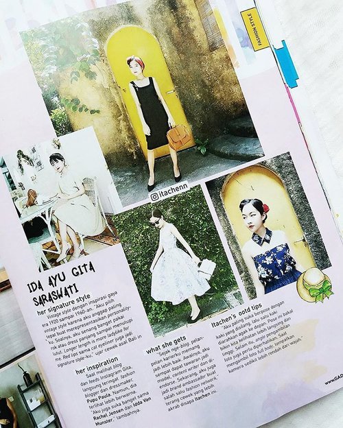My Friday is so blessful because I got featured on @gadismagz Annual Edition! Thanks a lot! 💖

#fashionblogger #gadismagz #ClozetteID