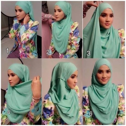 Girly Soft Look Hijab Tutorial