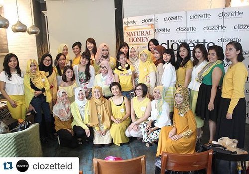 #Repost @clozetteid with @repostapp.
・・・
The end of the day! Thankyou all Clozetters. See you on the next Clozette's Blogger Babes Gathering #clozetteID #gathering #naturalhoneyxclozettesbba #naturalhoney #BloggerBabes #cleakemang