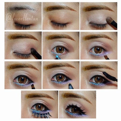This is the eye makeup tutorial from my previous look 
Festive Kawaii Makeup.. for New Year Party! Yeayy... Happy New Year all  #eotd  #eyelashes  #eyebrow  #softlens  #makeup #beauty #kawaii  #japan #gyaru  #korean  #ulzzang  #uljjang  #instamakeup  #indonesianbeautyblogger  #tutorial  #motd  #beautybloggers  #clozetteid  #newyear  #party #like  #follow