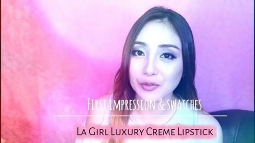 First Video & First Impression LA Girl Luxury Creme Lipstick 💕
Warnanya cantikk semua 😂

Check full video on my youtube channel.. Link on bio😘
Lipstick aku dapat dari @kutekmurah 💜  #lipjunkie
 #lipstick  #lip  #lipswatches  #lipgloss  #lipswatch  #thelipswatchchallenge  #lipgloss #makeupaddict  #makeuplover  #anastasiabeverlyhills  #clozetteid  #amazingmakeupart  #lipart  #vladamua #lookamillion  #motdindo #lipstutorial #lipstickaddiction  #lipstickaddict  #lipstickaddicted #mattelipstick  #mattelips #lipsticklover #lipstickjunkie #mualuxevelvet #fdbeauty #indovidgram #indobeautygram @indobeautygram