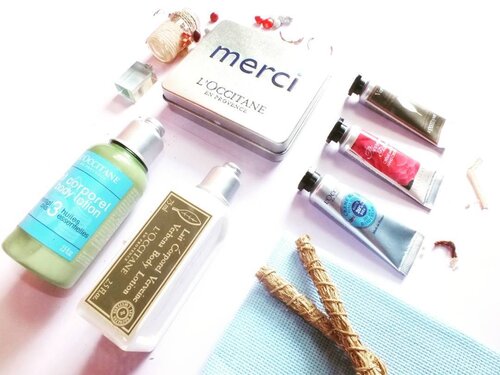 2 thumbs for the smells 💕🍃🌾🌿
.
.
.
.
.
.
#clozette #clozetteid #LOccitane #perfume #lotion #handcream #beauty #skincare #happy