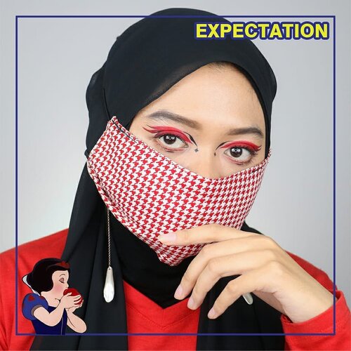 Bikin collab lagi bareng temen-temen beauty influencer. Ceritanya makeup look pas lagi pake masker. Inspirasinya dari kartu remi wajik itu loh. Gimana gimana? Do you like it? Jangan bilang kaya Red Queen ya 😂

Btw, apa yang kalian lihat di slide pertama nggak seindah realitanya. Jangan diketawain jangan digunjingin 🤪

Karena ketutupan masker, nggak pakai fondi+lipstick sih nyantai aja. Hayo ngaku, kalian gini juga nggak kalau pake masker? 🤭

#ExpectationVSreality #influencerbehindthescene #beauty #hijab #beautyinfluencerid #makeupcollab #fantasymakeup #clozetteid