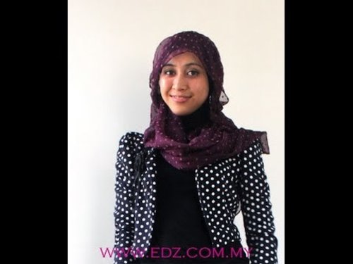 Tutorial Hijab - Cara Pakai Shawl Selendang Loose Style Macam Maria Elena inspired by Hana Tajima - YouTube