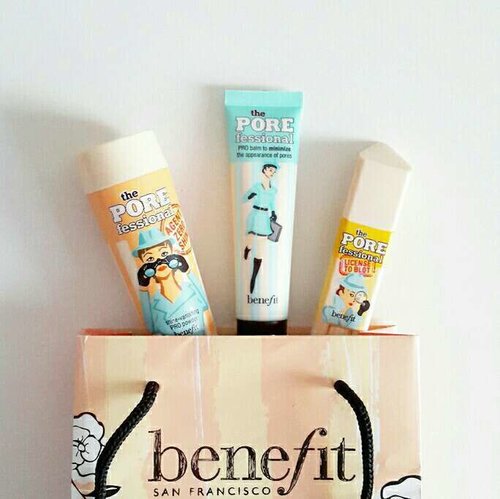 Best trio to keep your face shine free! #benefit #clozetteID