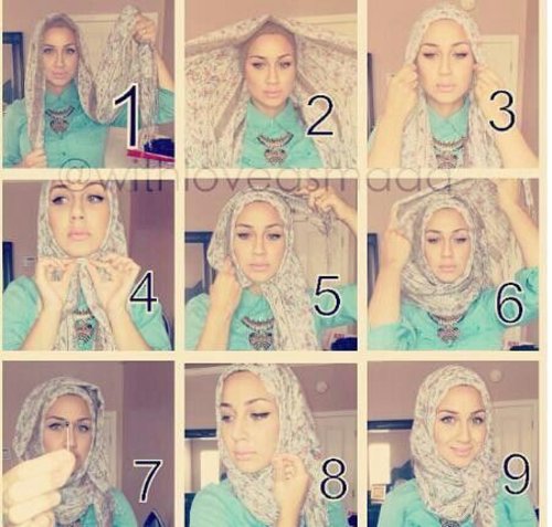 easy hijab tutorial