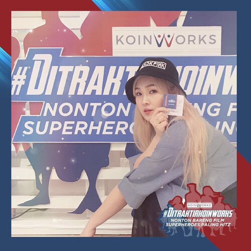 Thank you @koinworks for AVENGERS FREE ticket 🧚🏻‍♀️
Omo you guys want to know how to join in? It’s easy
You find @koinworks booth in pacific place mall and register (Deposit usually minimum 100,000,- but until 26 April ONLY 10,000) and on that place you will get free Avengers movie tickets!
And Let’s Kill thanos🦹🏼‍♂️
But you should be hurry up! Because it’s limited tickets and it will close TOMORROW!
Good luck guys🍀
#ditraktirKoinWorks
#KoinWorks