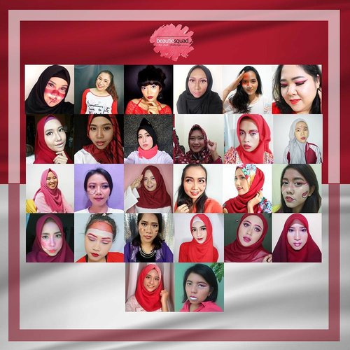 Our Collab Team with @beautiesquad

#BeautiesquadAugustCollab #IndependenceDayMakeup  #IndonesianIndependenceDay 
#Beautiesquad
