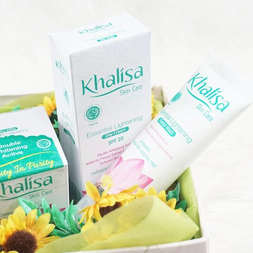 Buat kalian yang cari skincare yang sudah bersertifikat halal dengan harga terjangkau bisa coba rangkain produk dari @khalisaindonesia. Full review link on my bio. 💖 #clozetteid #lykeambassador #reviewkhalisa