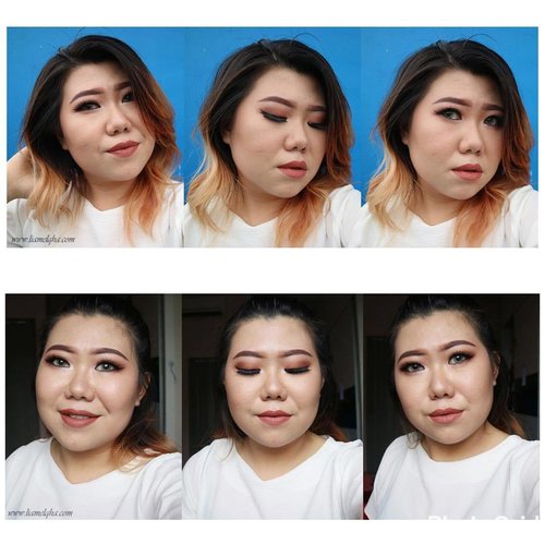 Inspired Season Make Up Challenge with @beautiesquad . 👩🏻On My Face:
- Foundation: Too Faced Born This Way Shade Vanilla @toofaced - Powder: Fanbo Hoi Tong - white @fanbocosmetics - Bronzer: City Color Contour Effects Palette @citycolorcosmetics - Contour: Pixy Shading & Highlight Perfect Face Shape @pixycosmetics - Highlighter: City Color Highlight Trio @citycolorcosmetics 👁 On My Eyes:
- Eyebrow: Pixy Eyebrow Pencil Brown @pixycosmetics + Landbis Eyebrow Gel 02 + Wardah Eyeshadow Series G 3rd @wardahbeauty - Eyeshadow Base: Naturactor Cover Face 130
- Eyeshadow: Makeup Revolution New-Trals vs Neutrals (Personal, Vogue, Trend, Custom, Adapt) @makeuprevolution - Eyeliner: The Face Shop - Ink Graffi Brush Pen Liner @thefaceshopid + Etude House Play 101 Pencil (black) @indonesia_etudehouse - Mascara: Upper Lashes - Pixy Waterproof Mascara - Black @pixycosmetics + Lower Lashes QL Waterproof & Curling Mascara - Black @qlcosmetic - Eyelashes: Unbranded
- Contact Lens: X2 Bio Four - Grey Diamonds 💄 On My Lips:
- Lipstick: Wardah Intense Matte Lipstick 05 - Easy Brownie @wardahbeauty .
.
#blog #blogging #blogger #bloggingmom #bloggerperempuan #beautiesquad #keb #kumpulanemakblogger #beautyblogger #clozetteid #review #tips #tutorial #beautyjunkie #beautyenthusiast #makeupjunkie #makeupenthusiast #batambeautygram #batamblogger #batambeautyblogger  #makeupbyliamelqha #bsseason #bsautumn