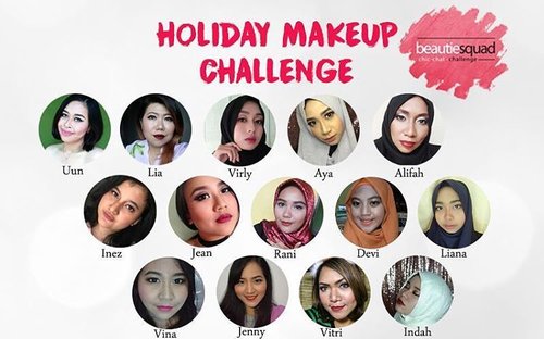 Yeay!! Our Holiday Makeup Challenge is done! 15 different Makeup for Holiday from @beautiesquad .. This is my 1st challenge with them 🎊🎉🎊🎉
Check link on my bio! .
.
.
#blog #blogging #blogger #bloggingmom #bloggerperempuan #beautiesquad #beautyblogger #clozetteid #review #tips #tutorial #beautyjunkie #beautyenthusiast #makeupjunkie #makeupenthusiast #batambeautygram #batamblogger
#batambeautyblogger #holidaymakeup #holidaymakeupchallenge