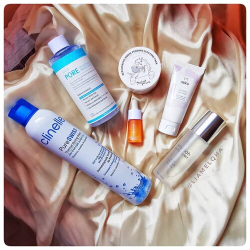 CURRENT PM SKINCARE ROUTINE: - Toner @rire_cosmetic
- @clinelle Pure Swiss Thermal Spring Water
- @wardahbeauty White Secret PTE
- @skeyndor.id
Pure Vit C Intensive Recovery Factor
- @raikubeauty Anti aging Night Cream or #saintpeau Red Ginseng Horse Pudding Sleeping Pack 
#rirecosmetic #clinelle #wardahbeauty #skeyndor #raikubeauty  #liamelqhadotcom #kbeauty #JourneyAboutMakeup #beautyblogger #bloggingmom #BloggerPerempuan #Beautiesquad #KEB #KumpulanEmakBlogger #ClozetteID #IndonesiaFemaleBlogger #SociollaBlogger #KBBVmember #batambeautyblogger  #indonesiabeautyblogger #beautybloggerindonesia #setterspace #beautycare #beautytips #beautyaddict #skincare