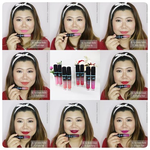 Full lip swatches of @qlcosmetic Lip Cream Matte. Full review on my blog and YT channel (link on bio). 😊
*****
#QLCosmetic ##MatteLipCream #produklokalindonesia #blog #liamelqhadotcom #JourneyAboutMakeup #blogging #blogger #bloggingmom #BloggerPerempuan #Beautiesquad #KEB #KumpulanEmakBlogger #ClozetteID #IndonesianFemaleBlogger #IndonesianFemaleVlogger #SociollaBlogger #KBBVmember #batambeautyblogger #batamblogger #indonesiabeautyblogger #beautybloggerindonesia #review #tips #tutorial #beautyjunkie #beautyenthusiast #makeupjunkie #makeupenthusiast
