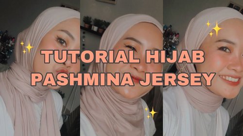 #5 FACOR - Tutorial Hijab dan Review Pashmina Jersey Kekinian by Ainindya Saskhita - YouTube