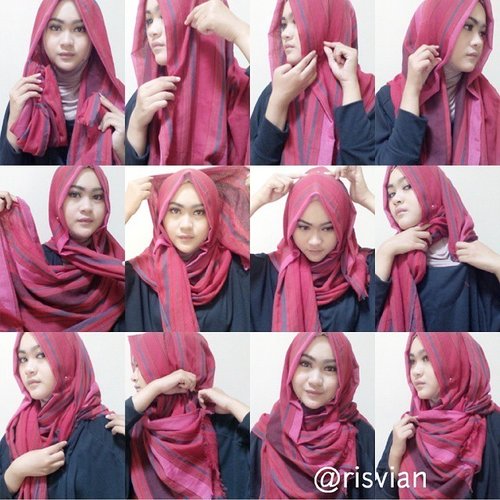 wide covered HIJAB TUTORIAL