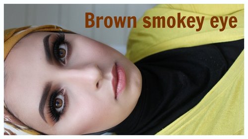 Wearable brown smokey eye . MUG . Zezahbaragbah - YouTube