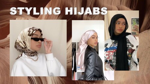 Styling Hijabs | A hijab lookbook - YouTube