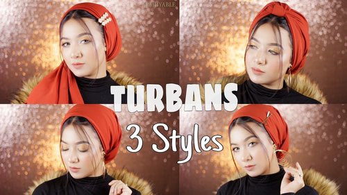 My 3 Favourite Turban Styles || My Most Worn Turban Styles || - YouTube