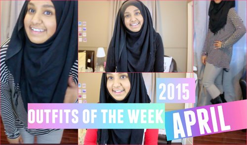 Outfits of the week: SPRING 2015! - YouTube