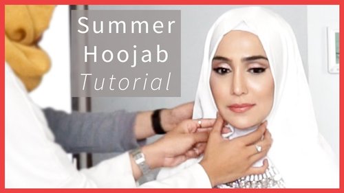 SUMMER HOOJAB TUTORIAL + VLOG! | Amena - YouTube