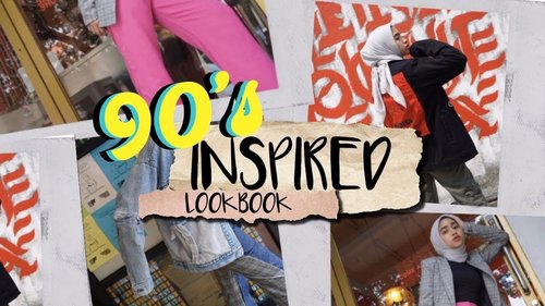 #FashionDeets - 90âs inspired lookbook (Hijab) - YouTube