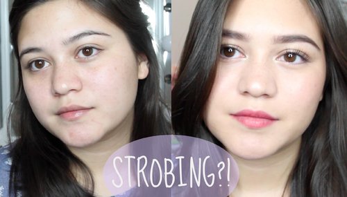 Natural glowing skin // "Strobing" | SarahAyu - YouTube