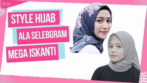 4 Style Hijab Simple Ala Selebgram Mega Iskanti - YouTube