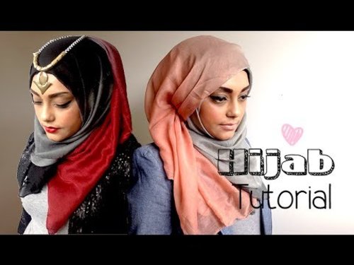 Fall Hijab TutorialâLe-Veil Review - YouTube