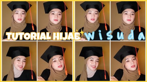 5 Tutorial Hijab untuk Wisuda | Yaya Mutiara - YouTube