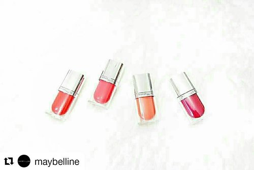 thank you for featuring mine @maybelline 😘😘😘😘😘
.
#Repost @maybelline with @repostapp
・・・
Bright lips to match the bright lights of the big city! Get the look with NEW #mnyliptint, available in select markets worldwide and in 4 stunning, look-at-me shades. 📷 by @bitterswag 🇮🇩 #regram