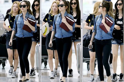 Jessica Jung Airport Fashion 
