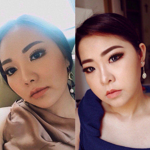 I can't sleep, so decided to post this look.

I've got so many comments from strangers and friends about my similarity with paopao (i know you've watch @lastdayprod too!) I've even got recognize at mall while doing makeup shopping. And some lady come to me, and ask, "permisi, mba yang di youtube itu kan?" "Ahh.. iya.. tapi bukan" "ah iya bener kok, yang di youtube itu kan sama temen-temennya?" (I hv youtube account too, but it's all about makeup related). So yeah, i just got curious and use makeup and take some pictures and ask you guys, do i resembles her. Haha. It's an honour  ppl said that i look like her. She is so talented on writing script, she is also beautiful and funny! #girlcrush 
Swipe to see detail products 👉🏻