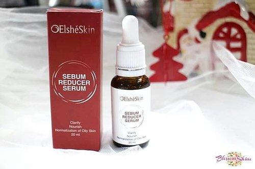 Hi gengs,  have anyone tried @elsheskin Sebum Reducer Serum?  Basically, it is a serum designed specifically for people with #oilyskin.  So,  just like the name,  it helps to reduce your over sebum production / #oilcontrol.
.
After using it for 2weeks+, I found it works best as #skinprimer before #makeup. Coz it helps to make up last longer 😃
.
For full review, check out the link on my bio 🙂👆
.
https://blossomshine.com/elsheskin-sebum-reducer-serum-review/
.
#blossomshine #skincare #skincaretalk #skincarelokal #skincareindonesia #elshesquad #elsheskin #elsheskinserum #elsheskinreview #clozetteid #bloggerperempuan #beautycommunity #beautybloggerindonesia #Beautiesquad #beautybloggertangerang