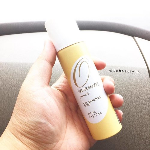 #dryshampoo is one of my must bring item everyday in #Indonesia, as the weather is constantly hot and humid. What's your favorite brand? I may use some advice 😃 here I just got the #OscarBlandi from @sephoraidn. If you go there now, they are currently having sale up to 40% in store, and some items are buy 1 get 1 free! #bsbeauty16  #sephora #sephoraindonesia #clozetteid #haircare #beautyblogger #beautybloggerindonesia #makeupartist #makeupartistindonesia #makeupartistjakarta #beautyaddict #beauty
