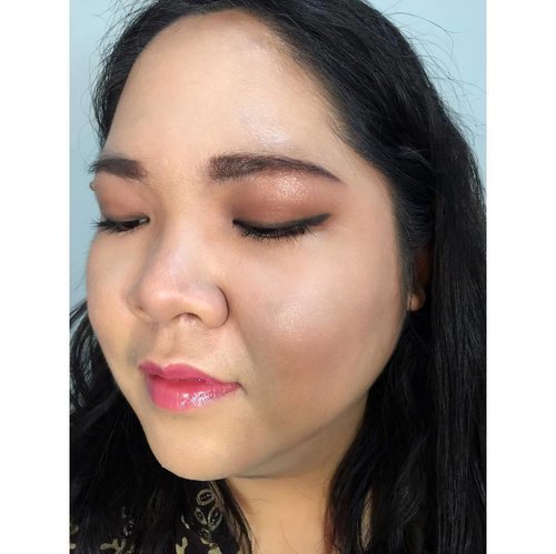 MOTD | Brown Touch
Here are the products I used:
Brow - @viva.cosmetics brown pencil in brown
Eyes:
- @nyxindonesia Jumbo Eyepencil in Bronze as based
- @chichicosmeticsofficial Nudes Palette
- @makeoverid Pencil Liner in Black Jack
- @benefitindonesia Real Mascara
Face:
- @benefitcosmetics Porefessional Primer
- @makeovercosmetics Concealer Palette
- @nyxcosmetics Stay Matte Liquid Foundation
- Makeover Cosmetics' Mineral Powder
- Makeover Cosmetics' Contour & Highlight compact
- @citycolorcosmetics 6 in 1 Blush Palette
- @makeupforeverid Mist & Fix Setting Spray

Lips: @maybellineindo Candy Wow Baby Lips in mixBerry
•

#bsbeauty16 #clozetteid #motd #makeup #beauty