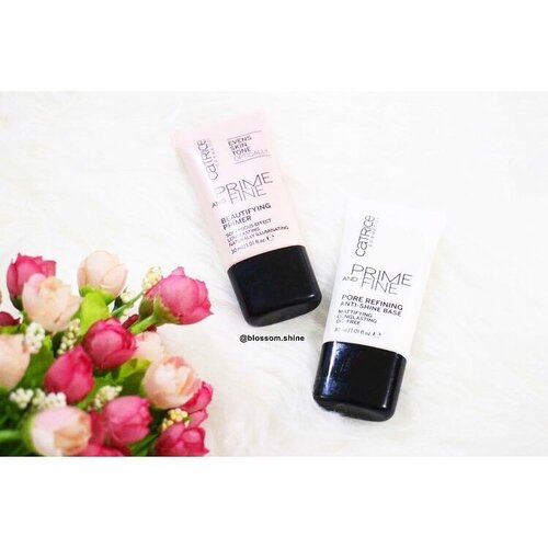 Hello everyone, I am back with new blogpost update tonight ☺It's about my current go to #faceprimer - @catrice.cosmetics Prime & Fine Primer.

For those who never heard of the brand, it's a drugstore brand; therefore, it's affordable. However, for drugstore brand level, they deliver great result. I live in a very hot and humid country, and it performed beyond my expectation.

For details, check out my review on my blog! Link is on bio ⬆ #blossomshine #clozetteid #indonesianbeautyblogger #makeupjunkie #makeupmafia #instabeauty #catrice #catricecosmetics #makeup #flatlay #primer #oilyskin #drugstoremakeup #affordablemakeup #bloggerceria #beautiesquad #beauty #beautyblog #wakeupandmakeup