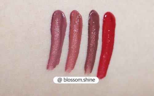 BLP Beauty | Makeup Swatch
Since @blpbeauty is currently booming, why not sharing some #swatches? Here are the four shades I owned (L-R): Lavender Cream, Persimon Pie, Burnt Cinamon & Apple Candy 💄 which one is your favorite? 💋 #blossomshine #clozetteid #makeup #motd #instagram #instabeauty #instamakeup #makeupgeek #makeupmafia #makeupartist #makeupartistindonesia #makeupartists #makeupartistjakarta #makeupartistindonesia #beauty #beautyjunkie #beautyaddict