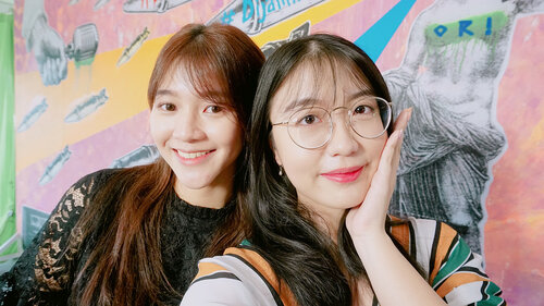 Sisa minggu lalu, ketemu duo 언니 favorit, @amelia_tantono & @sunnydahye . Semoga bisa ketemu lagi anytime soon!😘💕✨.....#sbs #sbsin #sbsshop #transvision323 #clozetteid