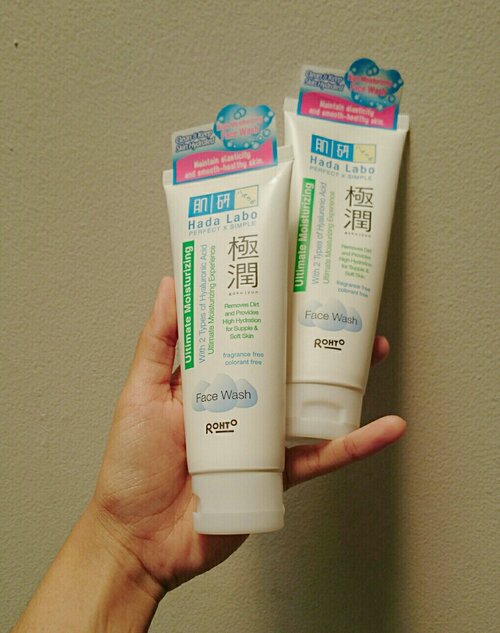 Who loves Hadalabo facial wash? 
I love it, cz it didn't break me up and very gentle for my sensitive skin 😁