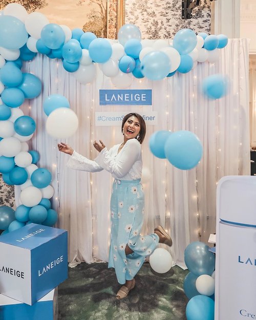 Had a great time with @laneigeid & @clozetteid yesterday on Laneige Cream Skin Refiner Launching ❤️❤️❤️ #mc #masterofceremony #beautyevent #laneige #creamskinrefiner #clozetteid #clozetteidxlaneige
