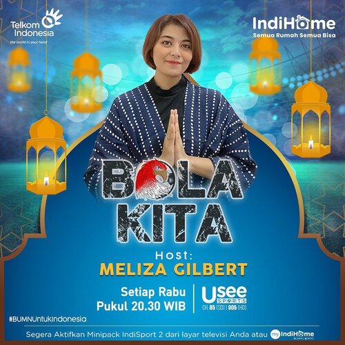 Assalamualaikum wr wb Malam ini pada ngapain , yuk update informasi sepakbola kamu hanya di Program Bola Kita setiap Rabu jam 20:30See you at @useesports @useetvgo @useetvcom @useetv #bolakita #clozetteid #host #presenter #useetv