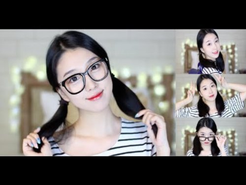  Korean Ulzzang School Girl Makeup & Beauty Essentials Ft. Haruxnyantv - YouTube