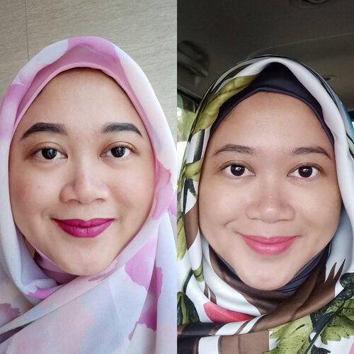 Lagi suka pakai @instaperfectbywardah MatteSetter Lip Matte Paint. Yang kiri no 05 shade Hype dan yang kanan no 02 shade Dear. Saya sudah buat reviewnya juga. Klik aja link di bio yes!..Next purchase lagi bingung mending Glee apa Chic? 😆😆..#clozetteid #clozettedaily #starclozetter #beauty #review #reviewinstaperfectbywardah #instaperfectbywardah #wardahbeauty #lipstick #lipcream #lipmatte #makeup