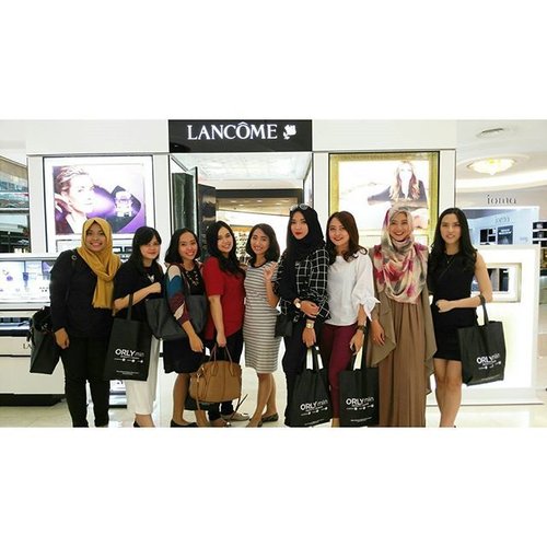 Session 1 participants Clozette Blogger Babes gathering with Lancome and @orlymiin Thanks for today @clozetteid #lancomerockyourlip and #orlymiin #clozetteid #beauty #bloggerbabes #bloggerbabesid #bloggerlife #starclozetter