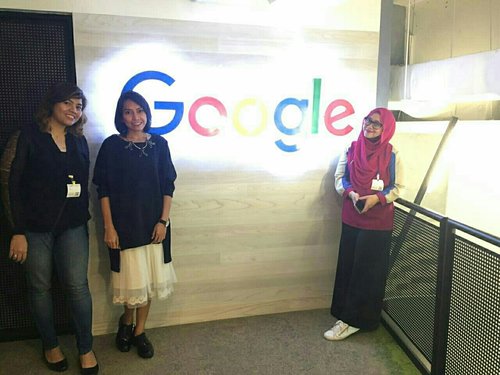 At Google Office. #clozetteid #starclozetter